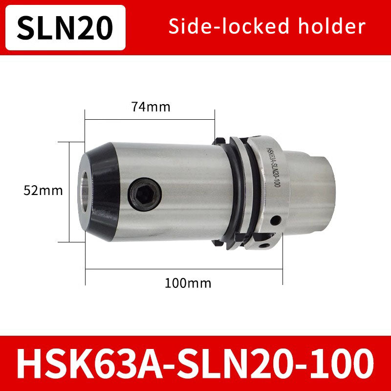 10005 HSK63A-SLN25 32 Side-fixed high-speed toolholder U-drill CNC toolholder High-precision balanced toolholder Shandong Denso Pricision Tools Co.,Ltd.